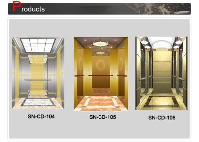 Chine SN - CD - St de miroir de décoration de carlingue de 101 ascenseurs. Panneau de chambre forte de St à vendre