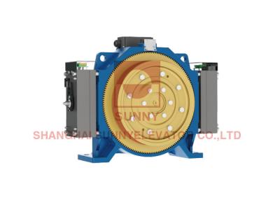 China S5-40%ED Gearless Traction Machine For Machine Room Less Lift Parts for sale