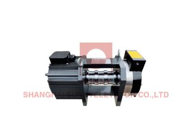 China Elevator Gearless Traction Machine Permanent Magnet Synchronous Grooved Belt for sale