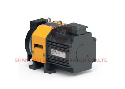 China Sheave 240mm Elevator Gearless Traction Machine For Passenger Elevator for sale