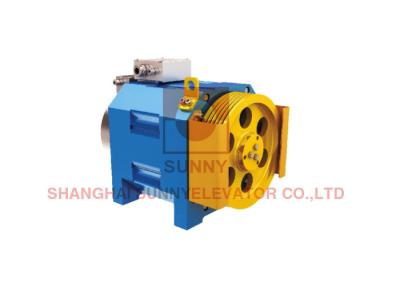 China Gearless Traction Machine With 2x1.32A Brake Electric Current DC110V Brake Voltage for sale