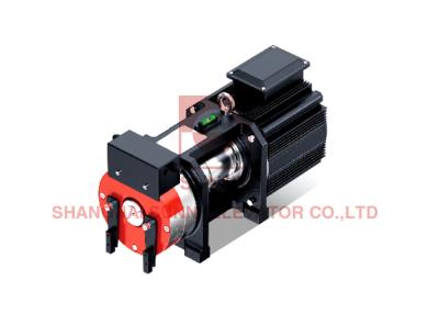 China 24 Poles Gearless Traction Machine DC110v Brake Vol  S5-40% Working System  2x4A Brake Current for sale