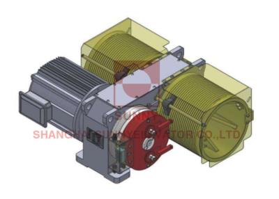 China Compact Gearless Traction Machine For Space Saving Elevator Designs for sale