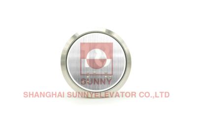 China O círculo do interruptor de tecla do elevador dá forma a 1.5-3 da instalação milímetros de espessura da placa à venda