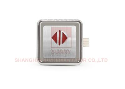 China Different Sizes Stainless Steel Square Push Button DC 12-36V DC 12-36V for sale