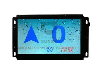 China Black Elevator LCD Display Screen / Segment Lcd Display Elevator for sale