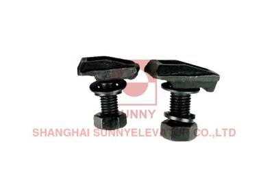 China Elevator Parts Elevator Guide Rail Clip , T Type Rail Clip T1 T2 T3 T4 T5 for sale