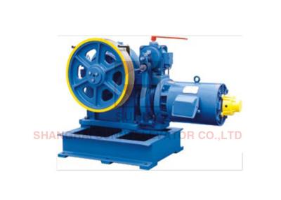 China 5.5kw Elevator Geared Traction Machine Home Elevator Lift Motor for sale