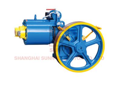 China Vvvf Drive Dc Gear Motor Engine Traction Unit For Lift / Elevator Parts for sale