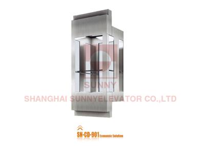 Chine Ascenseur en verre guidé de passager de capsule de cabine d'ascenseur d'observation d'acier inoxydable de Hailine à vendre