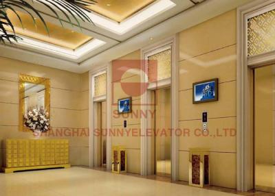 China 1600kg Passenger Elevator Lift / Various Load And Faster Speed for sale