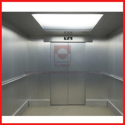 China 1050kg and Speed 1.0-2.5m /s with Stretcher Personal High Speed Elevator for sale