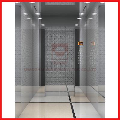 China Load 400-1600kg Safe Commercial Elevator For Shopping Mall / Office / Hotel for sale