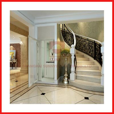 China Load 250 - 400kg High Speed Elevator , High Safety Residential Home Elevators for sale