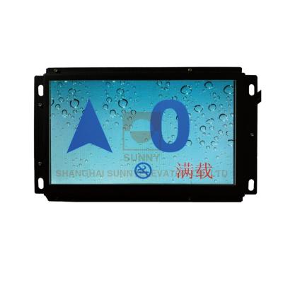 Cina esposizione/Dc18 dell'affissione a cristalli liquidi di segmento di 118mm * 189 - schermi di visualizzazione dell'elevatore 30v in vendita