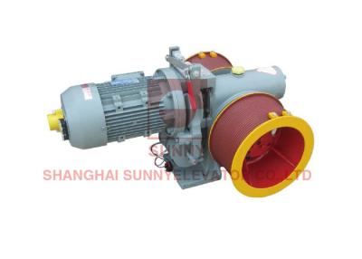 China Roller Single Speed Lift Traction Machine 100kg Load For Freight Elevator for sale