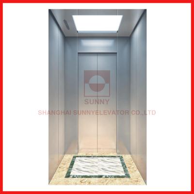 China Durable Stainless Steel Home Passenger Home Elevator With Vvvf Machine Room for sale