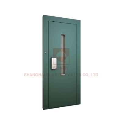 China Cold Rolled Steel Hand Centre Opening Sliding Doors For Passenger Elevator for sale