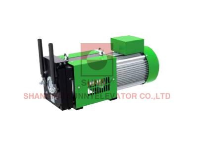 China Load 1000kg Gearless Elevator Traction Machine for Elevator Parts for sale
