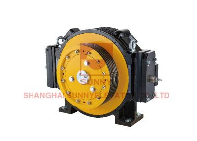 China 800kg Elevator Gearless Traction Machine / Gearless Lift Motor For Passenger Elevator for sale