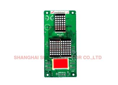 China Voltage DC18 - 30V Elevator LCD Display Board 4.3' Size For Lift COP / LOP for sale