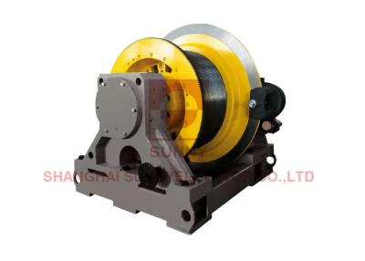 China 1600kg Passenger Gearless Traction Machine Elevator Traction Motor Lifting for sale