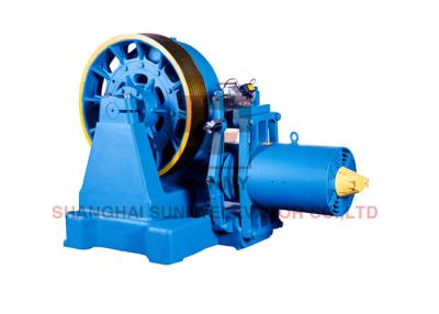 China Load 5000kg Traction Elevator Components Freight Elevator Lift Traction Motor for sale