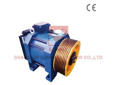 China IP41 Elevator Gearless Traction Machine For Machine Roomless Elevator for sale