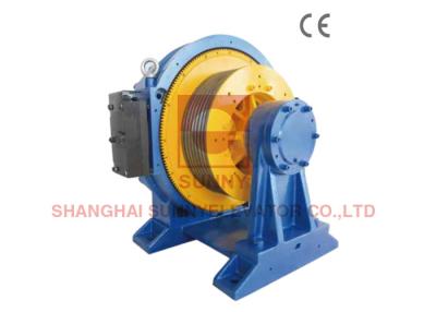 China Mechanical Load 1250kg PM Gearless Elevator Machine For Elevator Lift for sale