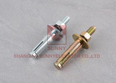 China CE SS Screw Elevator Double Wing Casing Anchor Bolt For Elevator Lift Parts for sale