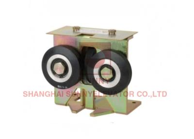 China 16mm 1350kg Load Elevator Roller Guide Shoes 0.4m/S Elevator Parts for sale