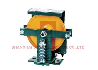 China Elevator Tension Passenger Lift Safety Devices For Pit Guide Rail Side for sale
