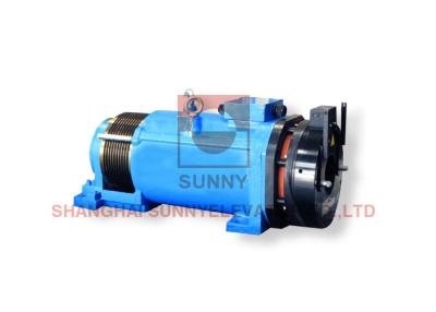 China IP40 Single Wrap Gearless Elevator Motor For Lift Parts Elevator Brakes for sale