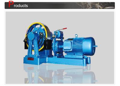 China Speed 0.35-0.5 M/S Elevator Parts Source , Elevator Traction Motor For Room Less Lift for sale