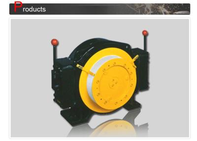 China Elevator Traction Motor , Gearless Elevator Machine Low Operation Noise for sale
