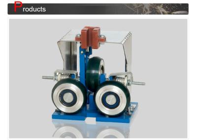 China High Speed / Passenger Elevator Spare Parts / Residential Elevator Roller Guide Shoes for sale
