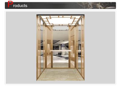 China Fireproof Building Construction Materials Door Elevator Cab Stainless Steel Frame for sale