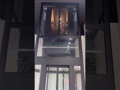 Load 250 - 400kg High Speed Elevator , High Safety Residential Home Elevators