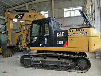 Chine Excavatrice utilisée originale du chat 320d de la meilleure vente en excellente condition de travail avec le prix étonnant. Excavatrice d'occasion de Digger Caterpillar Cat 320d de voie à vendre à vendre