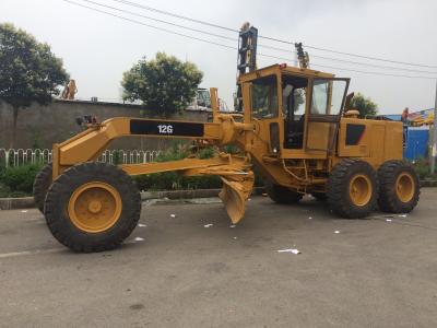 China 14 Ton Used Motor Grader Cat 12g 14G 120g 140g Hydraulic - Mechanical Transmission for sale