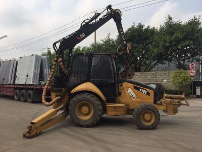 China                  Used Caterpillar Wood Working Machine 416e Timber Backhoe Loader Grab Pipe Machine Perfect Performance Hot Sale              for sale