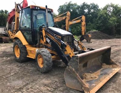 China 6 Cylinders Low Hours Used Cat Backhoe Loader 420e Caterpillar Backhoe for sale