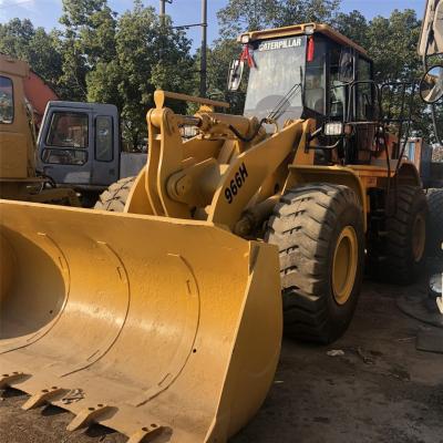 Chine Chargeuse Cat 966h en bon état de fonctionnement, chargeuse sur pneus de construction de 23 tonnes Caterpillar 966h 966g Payloader populaire dans les pays du Golfe et en Afrique à vendre