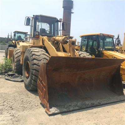 China Used Cat Wheel Loader 20ton 966f  Wheeled Good Working Condition for sale
