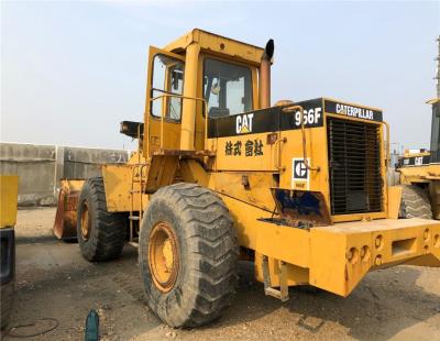 China 235HP Power Used Wheel Loader 20ton Cat 966f Loader Front Discharge for sale