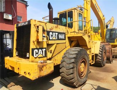 China Second Hand Caterpillar 966e Loader 20 Ton Wheel Loader 34.3km/H for sale