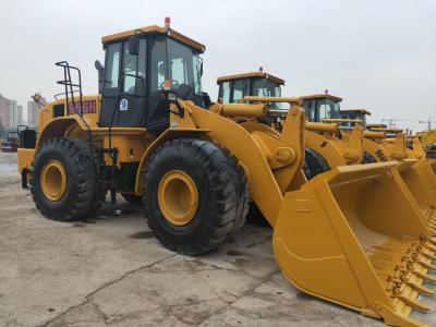 中国 大きい使用された車輪の積込み機2018年の猫966hの車輪の積込み機286HP力 販売のため
