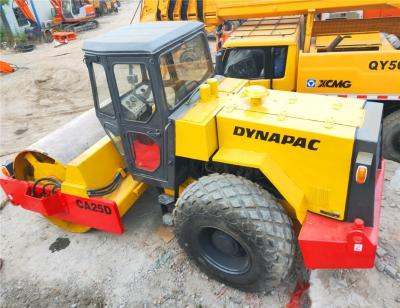 China High Performance  Dynapac 10 Ton Roller Ca25D Second Hand Vibratory Roller for sale