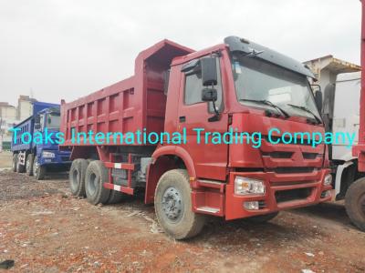 China High Performance HOWO 10 Wheel Used Dumper Truck Manual Transmission for sale