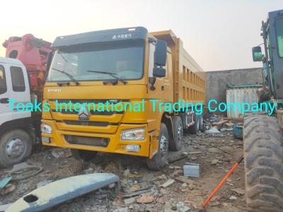 China HOWO 8×4 Second Hand Dump Truck Good Condition  Euro 3 Emission Standard for sale